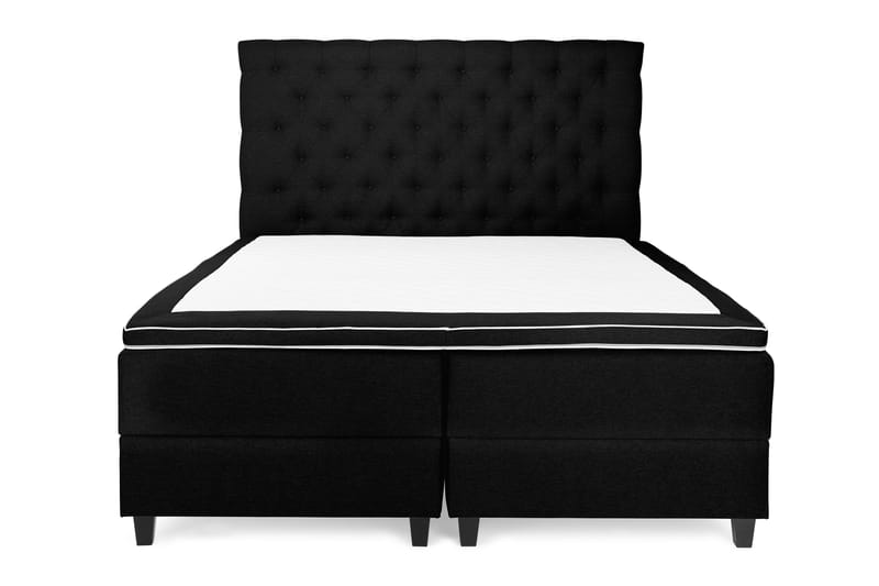 Sänkypaketti Boxford 160x200 Säilytyssänky - Musta - Huonekalut - Sänky - Sängyt säilytystilalla