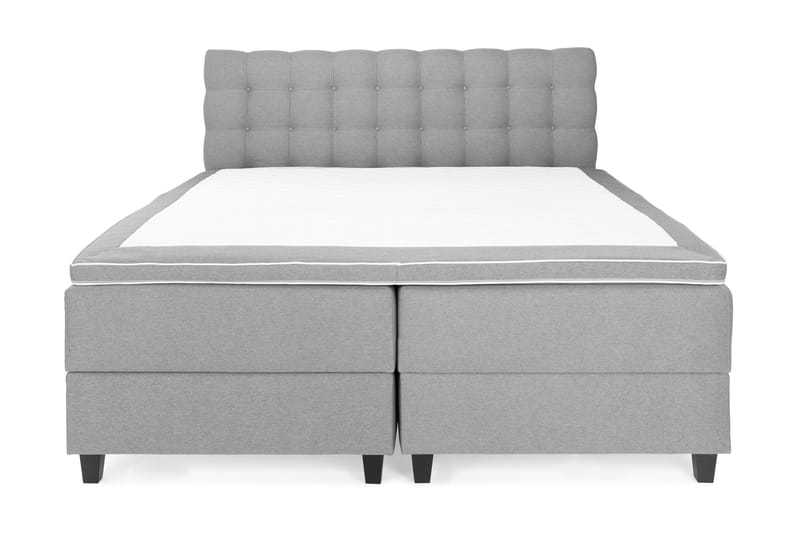 Sänkypaketti Boxford 160x200 Säilytyssänky - Vaaleanharmaa - Huonekalut - Sänky - Jenkkisängyt