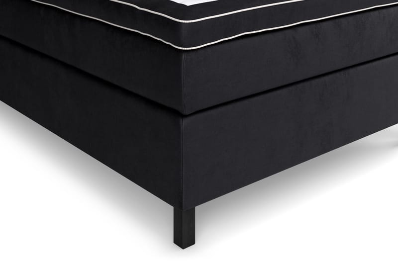 Sänkypaketti Celine 120x200 cm Sametti - Musta - Huonekalut - Sänky - Jenkkisängyt