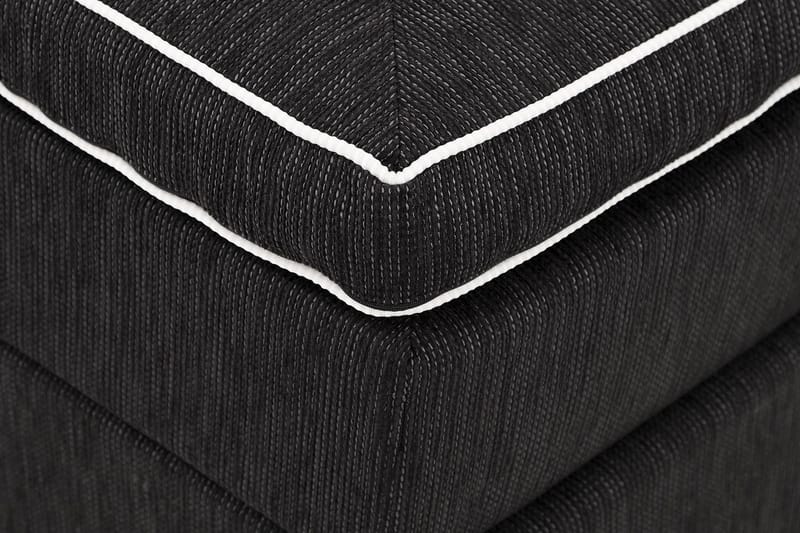 Sänkypaketti Charleston 160x200 cm Musta - Huonekalut - Sänky - Jenkkisängyt