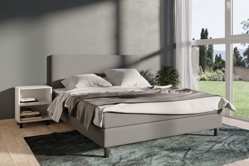 Sänkypaketti Choice No 1 140x200 - Vaaleanharmaa/Musta - Huonekalut - Sänky - Jenkkisängyt