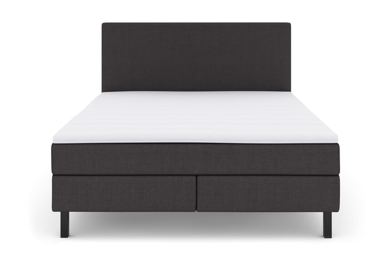 Sänkypaketti Choice No 2 160x200 - Tummanharmaa/Musta - Huonekalut - Sänky - Jenkkisängyt