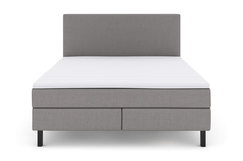 Sänkypaketti Choice No 2 160x200 - Vaaleanharmaa/Musta - Huonekalut - Sänky - Jenkkisängyt