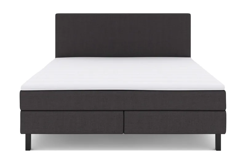 Sänkypaketti Choice No 2 180x200, Tummanharmaa/Musta