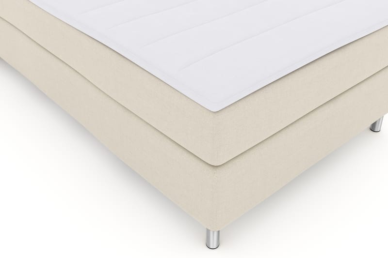 Sänkypaketti Choice No 3 120x200 Kova - Beige/Metallijalat - Huonekalut - Sänky - Jenkkisängyt