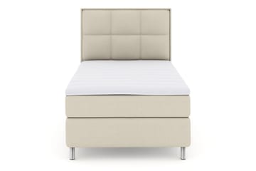 Sänkypaketti Choice No 3 120x200 Medium - Beige/Metallijalat - Huonekalut - Sänky - Jenkkisängyt