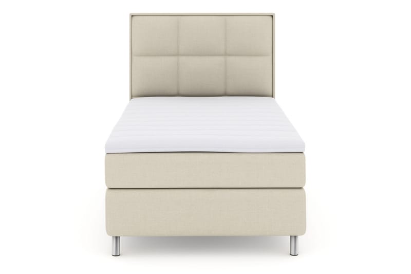 Sänkypaketti Choice No 3 120x200 Medium - Beige/Metallijalat - Huonekalut - Sänky - Jenkkisängyt