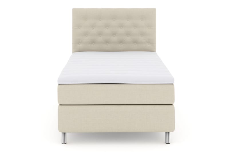 Sänkypaketti Choice No 3 120x200 Medium - Beige/Metallijalat - Huonekalut - Sänky - Jenkkisängyt
