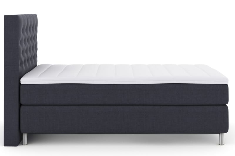 Sänkypaketti Choice No 3 120x200 Medium - Sininen/Metallijalat - Huonekalut - Sänky - Jenkkisängyt