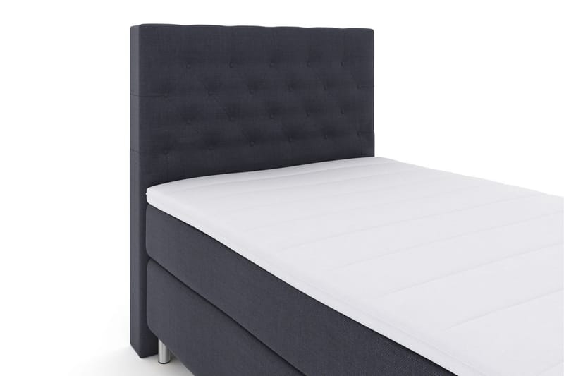 Sänkypaketti Choice No 3 120x200 Medium - Sininen/Metallijalat - Huonekalut - Sänky - Jenkkisängyt