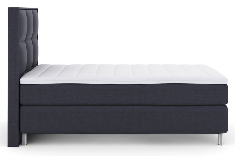 Sänkypaketti Choice No 3 120x200 Medium - Sininen/Metallijalat - Huonekalut - Sänky - Jenkkisängyt
