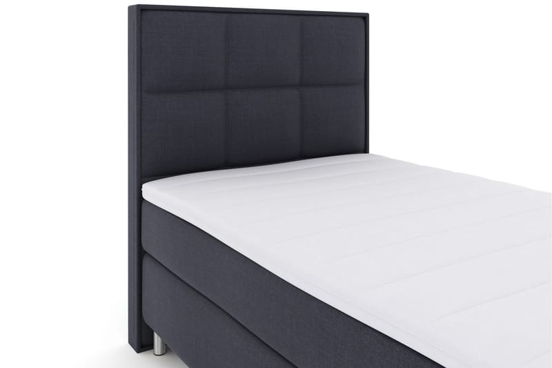 Sänkypaketti Choice No 3 120x200 Medium - Sininen/Metallijalat - Huonekalut - Sänky - Jenkkisängyt