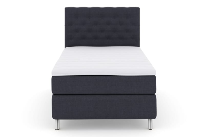 Sänkypaketti Choice No 3 120x200 Medium - Sininen/Metallijalat - Huonekalut - Sänky - Jenkkisängyt