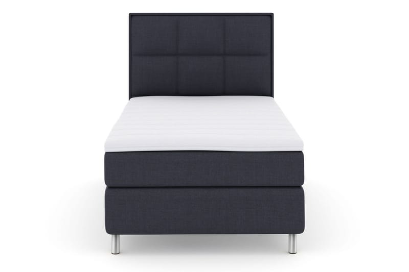 Sänkypaketti Choice No 3 120x200 Medium - Sininen/Metallijalat - Huonekalut - Sänky - Jenkkisängyt