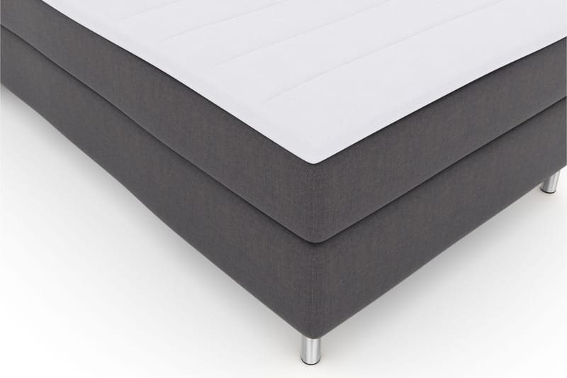 Sänkypaketti Choice No 3 120x200 Medium - Tummanharmaa/Metallijalat - Huonekalut - Sänky - Jenkkisängyt
