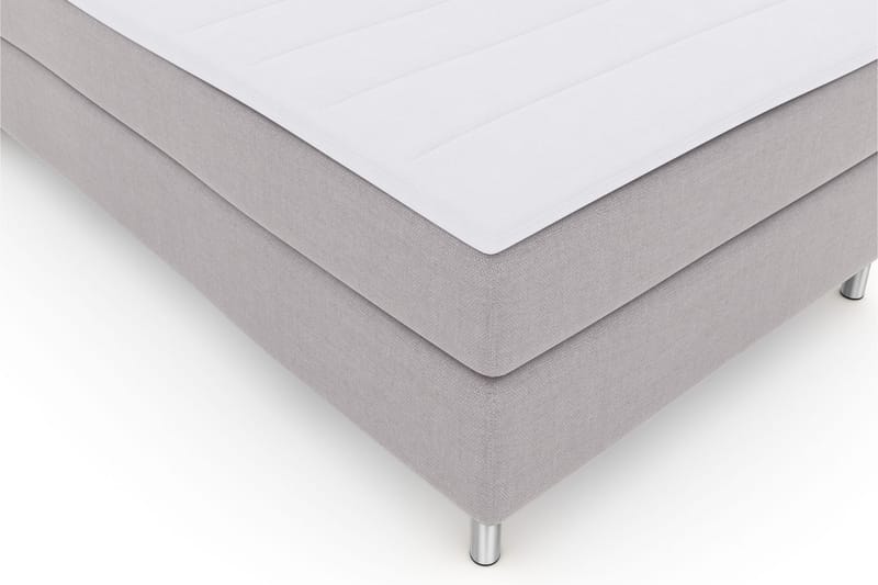 Sänkypaketti Choice No 3 120x200 Medium - Vaaleanharmaa/Metallijalat - Huonekalut - Sänky - Jenkkisängyt
