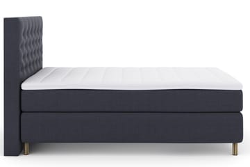 Sänkypaketti Choice No 3 140x200 Kova - Sininen/Kuparijalat - Huonekalut - Sänky - Jenkkisängyt