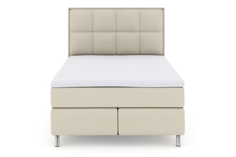Sänkypaketti Choice No 3 140x200 Kova/Medium, Beige/Metallijalat