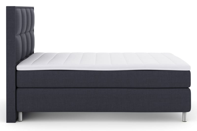 Sänkypaketti Choice No 3 140x200 Medium - Sininen/Metallijalat - Huonekalut - Sänky - Jenkkisängyt