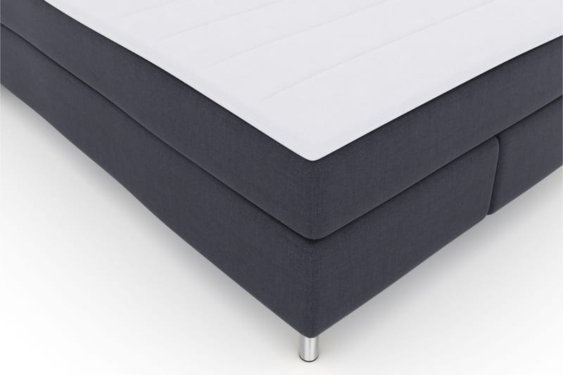 Sänkypaketti Choice No 3 140x200 Medium - Sininen/Metallijalat - Huonekalut - Sänky - Jenkkisängyt