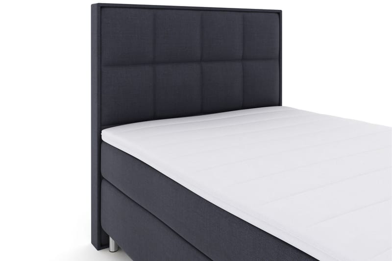 Sänkypaketti Choice No 3 140x200 Medium - Sininen/Metallijalat - Huonekalut - Sänky - Jenkkisängyt