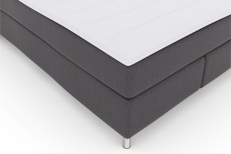 Sänkypaketti Choice No 3 140x200 Medium - Tummanharmaa/Metallijalat - Huonekalut - Sänky - Jenkkisängyt