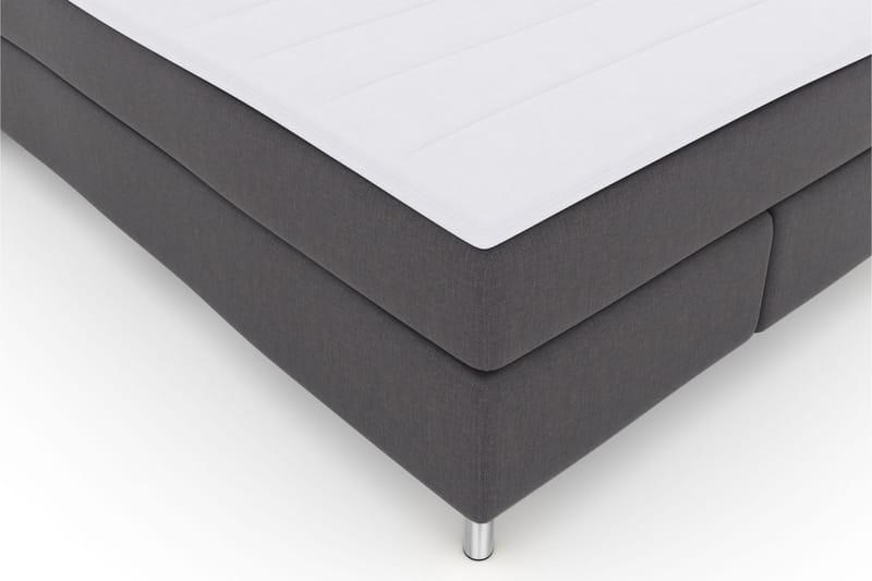 Sänkypaketti Choice No 3 140x200 Medium - Tummanharmaa/Metallijalat - Huonekalut - Sänky - Jenkkisängyt