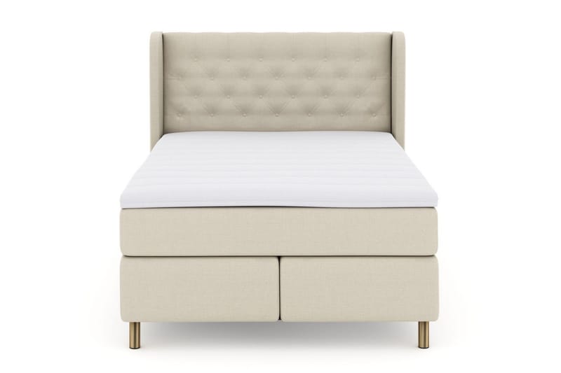 Sänkypaketti Choice No 3 160x200 Kova, Beige/Kuparijalat