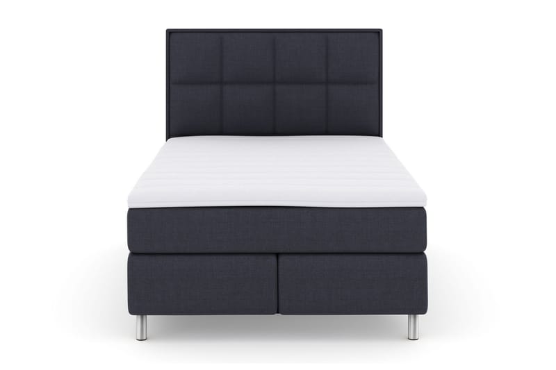 Sänkypaketti Choice No 3 160x200 Kova - Sininen/Metallijalat - Huonekalut - Sänky - Jenkkisängyt
