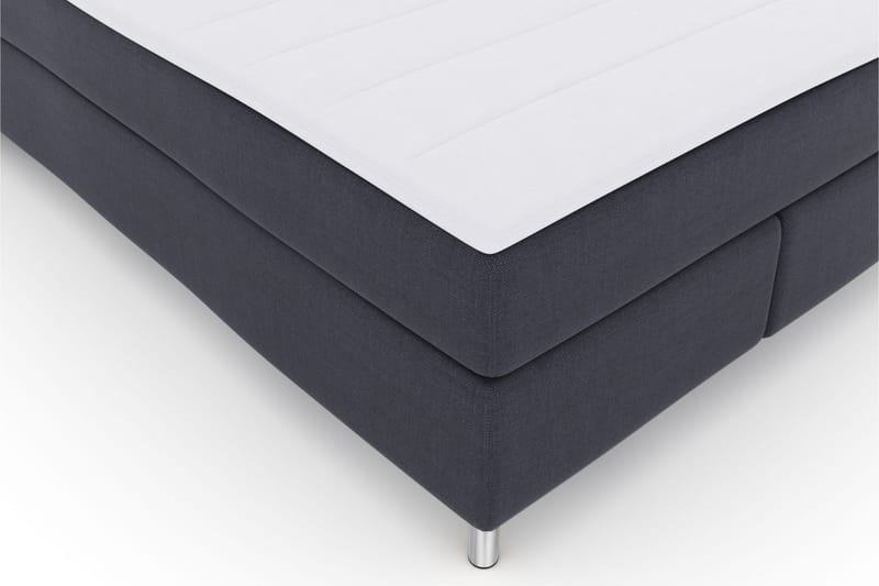 Sänkypaketti Choice No 3 160x200 Medium - Sininen/Metallijalat - Huonekalut - Sänky - Jenkkisängyt