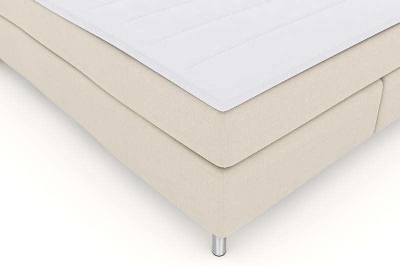 Sänkypaketti Choice No 3 180x200 Kova - Beige/Metallijalat - Huonekalut - Sänky - Jenkkisängyt