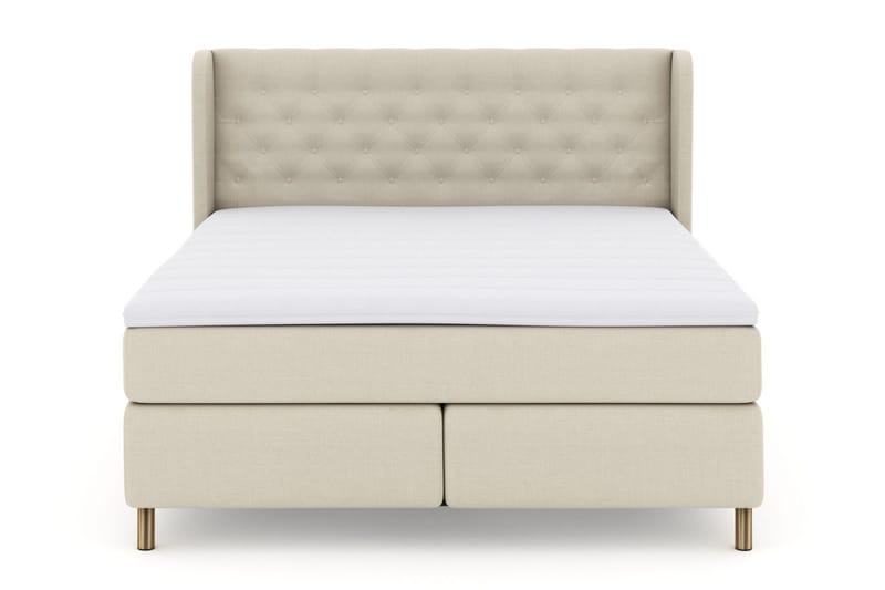 Sänkypaketti Choice No 3 180x200 Kova/Medium, Beige/Kuparijalat