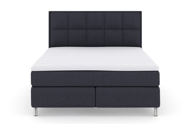 Sänkypaketti Choice No 3 180x200 Medium - Sininen/Metallijalat - Huonekalut - Sänky - Jenkkisängyt