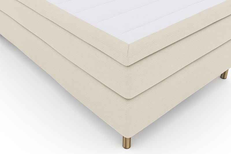 Sänkypaketti Choice No 4 120x200 Kova - Beige/Kuparijalat - Jenkkisängyt - Sänkypaketti