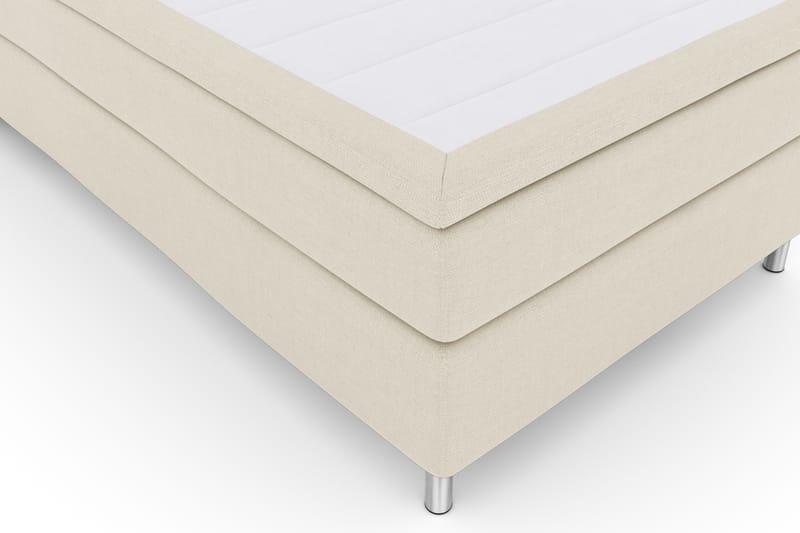 Sänkypaketti Choice No 4 120x200 Kova - Beige/Metallijalat - Huonekalut - Sänky - Jenkkisängyt