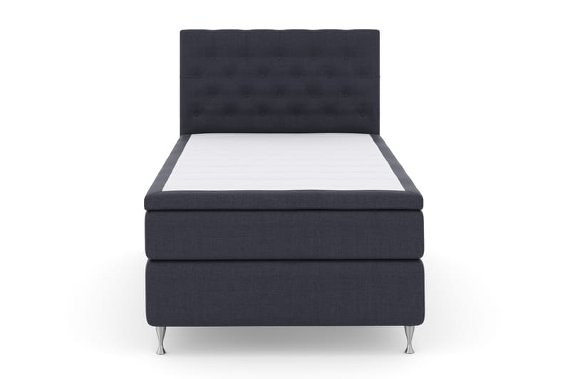 Sänkypaketti Choice No 4 120x200 Kova - Sininen/Hopeajalat - Huonekalut - Sänky - Jenkkisängyt
