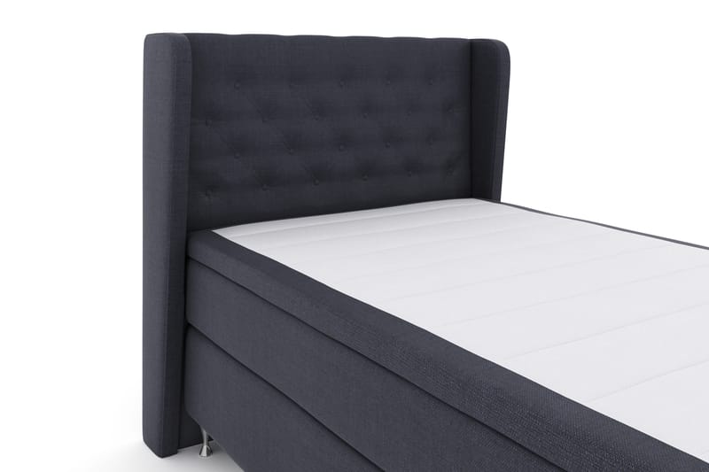 Sänkypaketti Choice No 4 120x200 Kova - Sininen/Hopeajalat - Huonekalut - Sänky - Jenkkisängyt