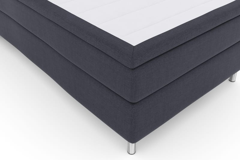 Sänkypaketti Choice No 4 120x200 Kova - Sininen/Metallijalat - Huonekalut - Sänky - Jenkkisängyt