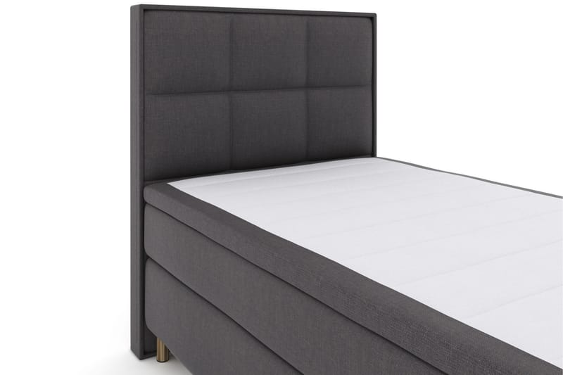 Sänkypaketti Choice No 4 120x200 Medium - Tummanharmaa/Kuparijalat - Huonekalut - Sänky - Jenkkis�ängyt