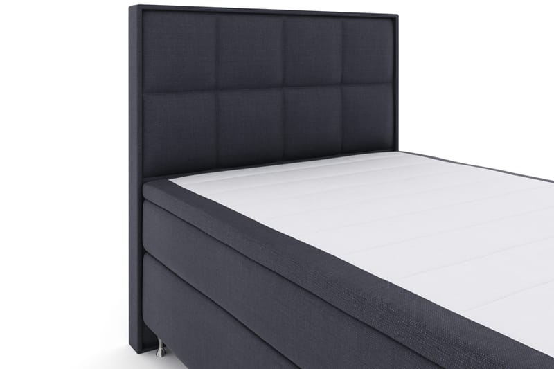 Sänkypaketti Choice No 4 140x200 Kova - Sininen/Hopeajalat - Huonekalut - Sänky - Jenkkisängyt