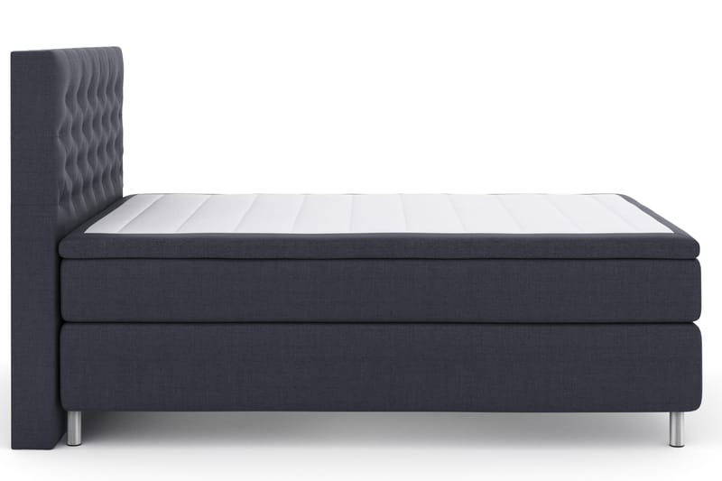 Sänkypaketti Choice No 4 140x200 Kova - Sininen/Kuparijalat - Huonekalut - Sänky - Jenkkisängyt