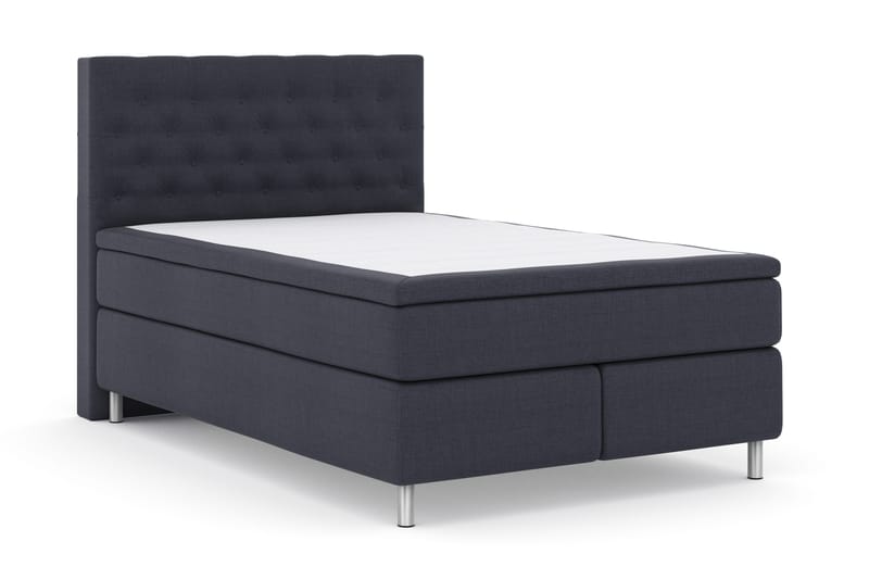 Sänkypaketti Choice No 4 140x200 Kova - Sininen/Kuparijalat - Huonekalut - Sänky - Jenkkisängyt