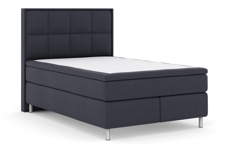Sänkypaketti Choice No 4 140x200 Kova - Sininen/Kuparijalat - Huonekalut - Sänky - Jenkkisängyt