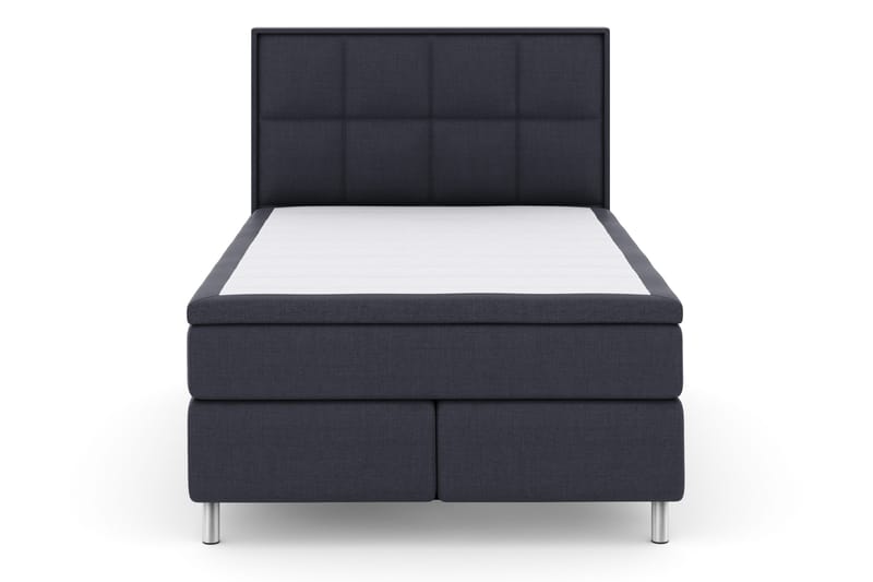 Sänkypaketti Choice No 4 140x200 Kova - Sininen/Metallijalat - Huonekalut - Sänky - Jenkkisängyt