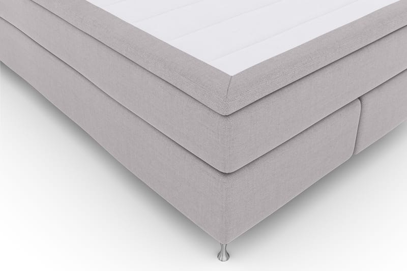 Sänkypaketti Choice No 4 140x200 Kova - Vaaleanharmaa/Hopeajalat - Huonekalut - Sänky - Jenkkisängyt