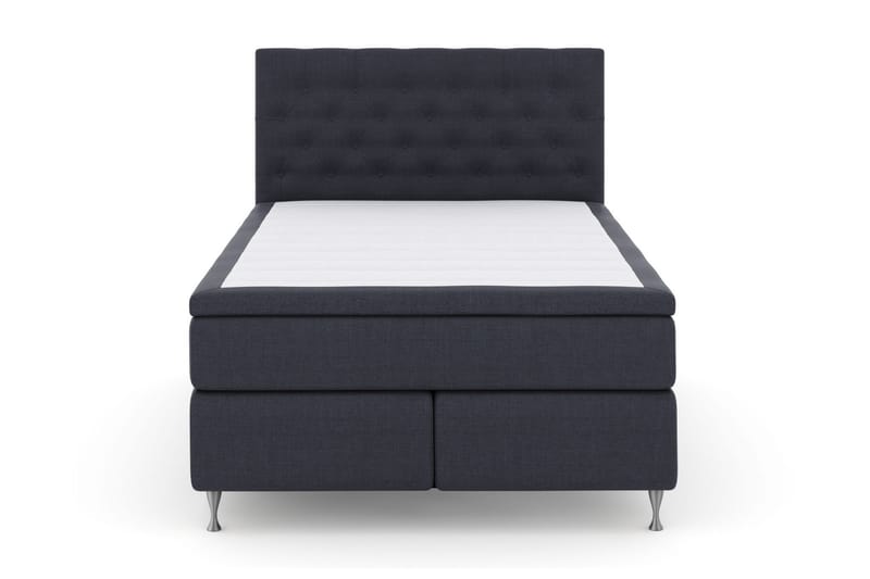 Sänkypaketti Choice No 4 140x200 Kova/Medium - Sininen/Hopeajalat - Huonekalut - Sänky - Jenkkisängyt