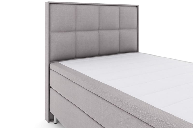 Sänkypaketti Choice No 4 140x200 Kova/Medium - Sininen/V-Malli Metallijalat - Huonekalut - Sänky - Jenkkisängyt