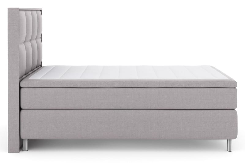 Sänkypaketti Choice No 4 140x200 Kova/Medium - Sininen/V-Malli Metallijalat - Huonekalut - Sänky - Jenkkisängyt