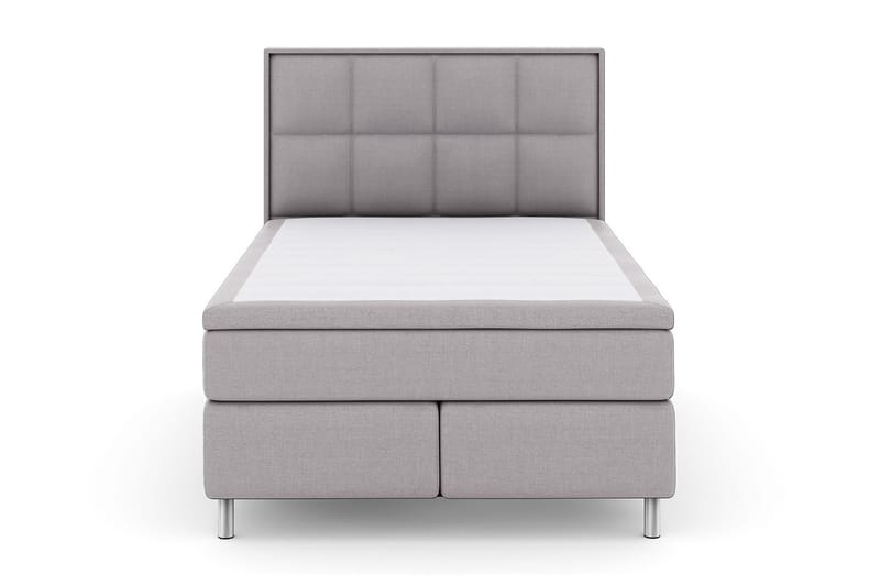 Sänkypaketti Choice No 4 140x200 Kova/Medium - Sininen/V-Malli Metallijalat - Huonekalut - Sänky - Jenkkisängyt