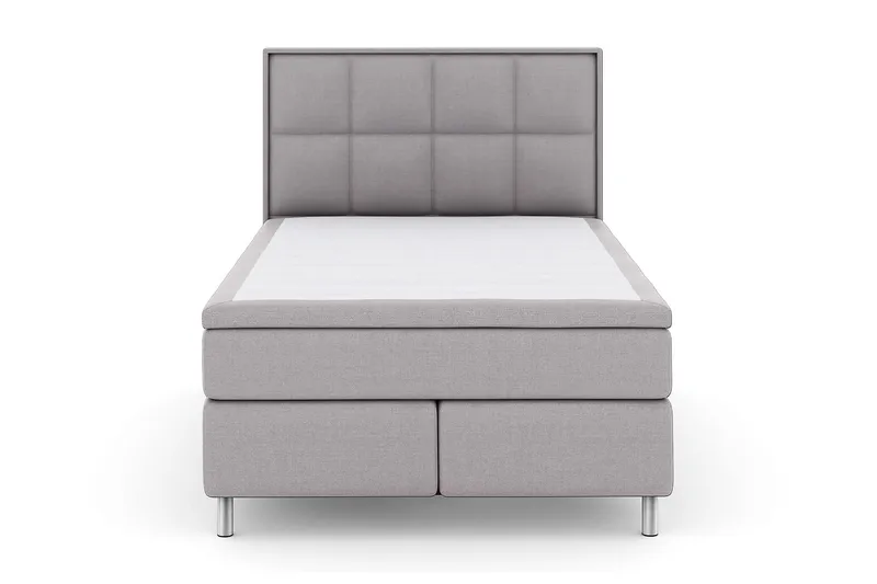 Sänkypaketti Choice No 4 140x200 Kova/Medium, Sininen/V-Malli Metallijalat